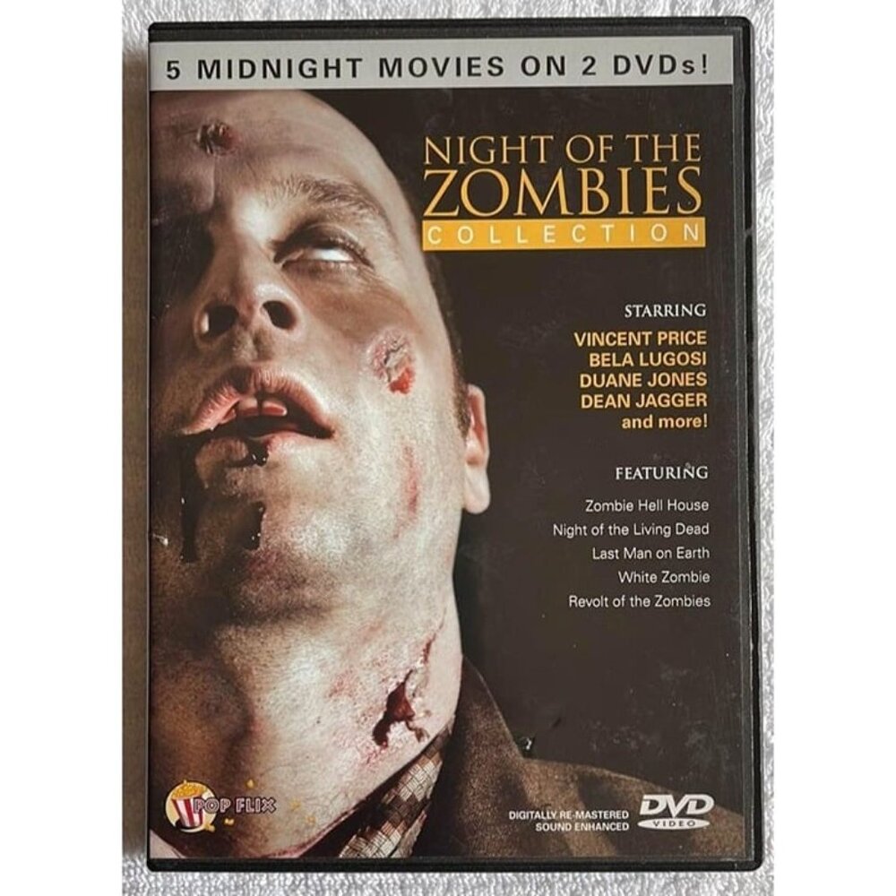 Night of the Zombies Collection (DVD) - Black & White